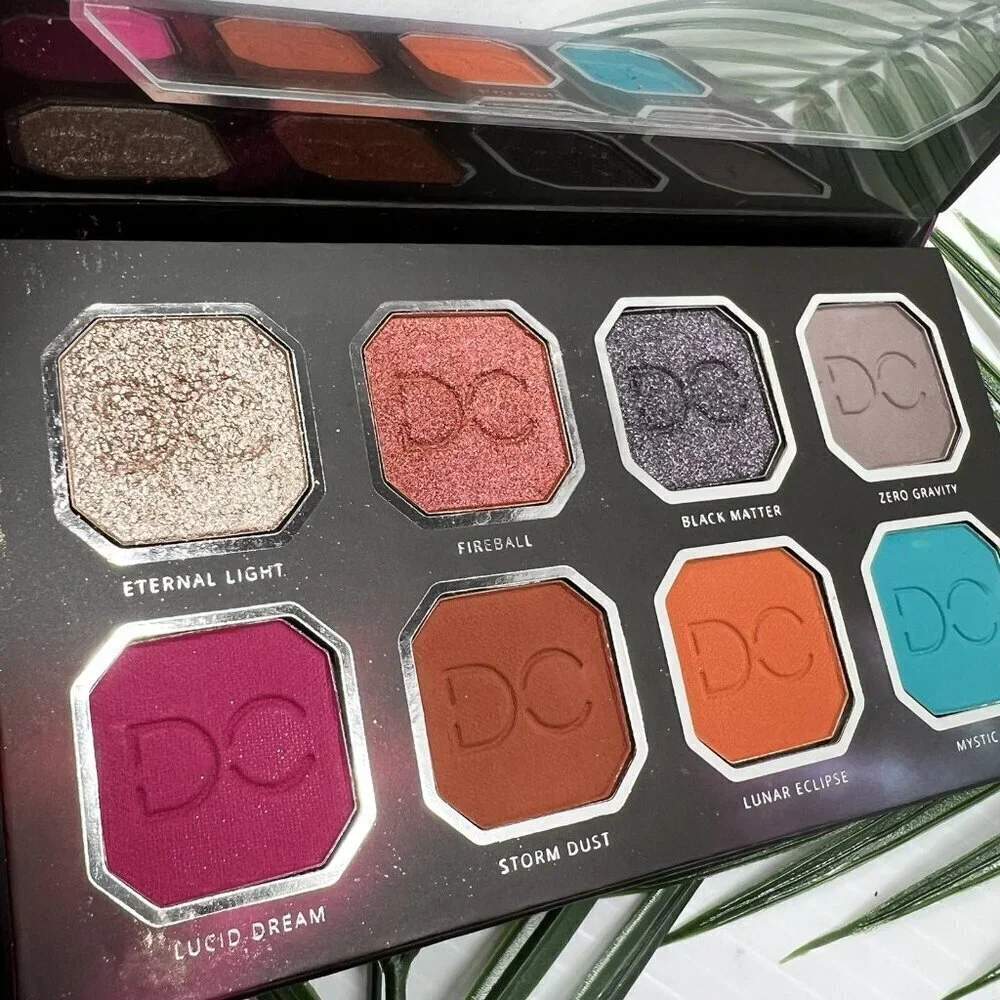 Dominique Cosmetics Celestial Thunder Eyeshadow Palette~8 Shades Bright Colorful